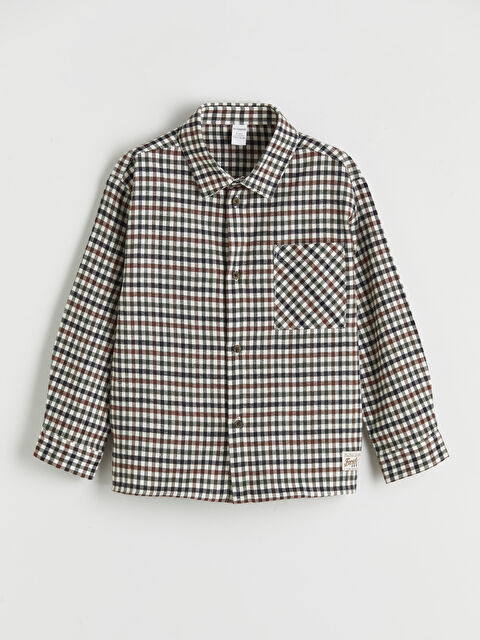 LCW Kids Ekose Erkek Çocuk Gömlek - S6MT82Z1-LRA