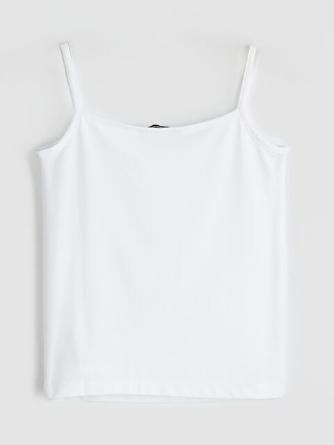 LC WAIKIKI Kare Yaka İp Askılı Kadın Atlet - S6MV01Z8-M0T