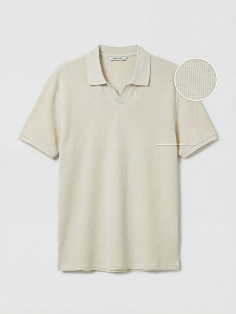 LCW Vision Polo Yaka Pike Erkek Tişört