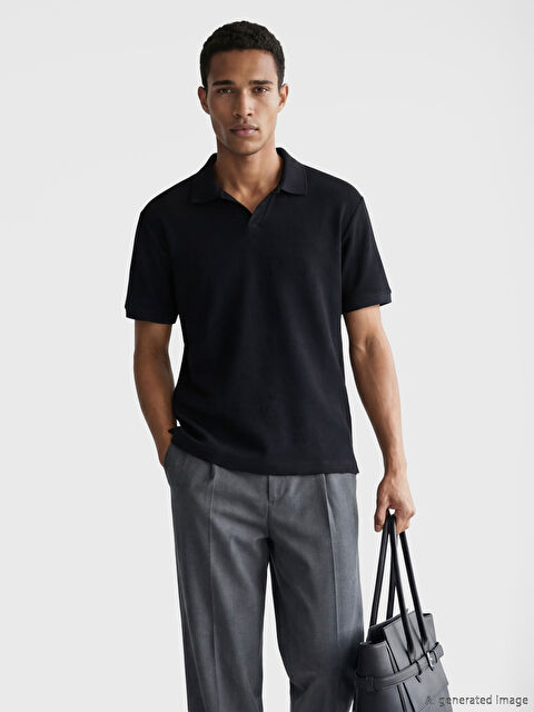 LCW Vision Polo Yaka Pike Erkek Tişört