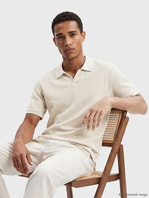 LCW Vision Polo Yaka Pike Erkek Tişört