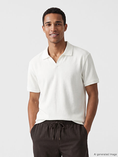 LCW Vision Polo Yaka Pike Erkek Tişört