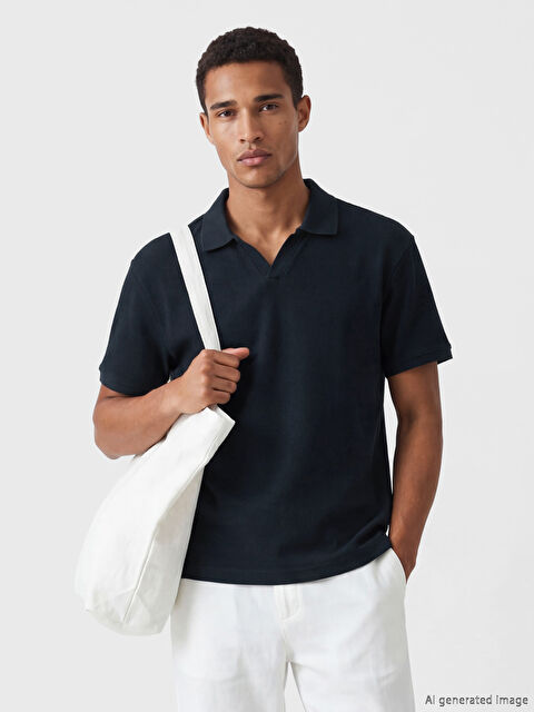 LCW Vision Polo Yaka Pike Erkek Tişört