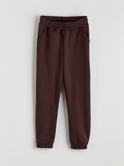 LCW Kids Beli Lastikli Erkek Çocuk Kalın Jogger Eşofman Altı - S6MV38Z1-50D