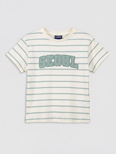 LCW baby Baskılı Erkek Bebek Tişört