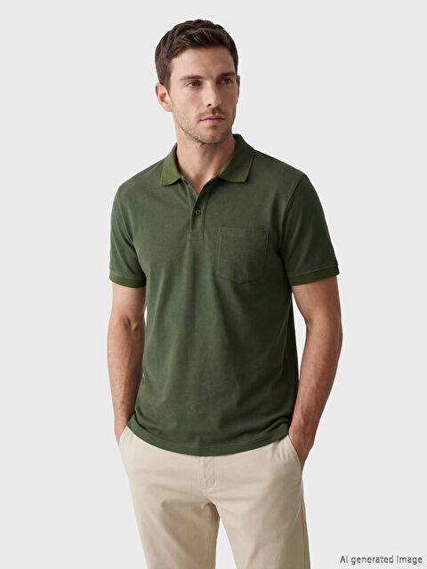 LC WAIKIKI Polo Yaka Erkek Tişört - S6N338Z8-ZNA