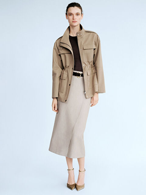 LCW Vision Beli Kemerli Kalem Etek - S6N360Z8-D2Y