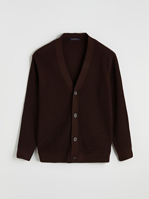 SOUTHBLUE Standart Kalıp Erkek Triko Hırka - S6N365Z8-ZNT