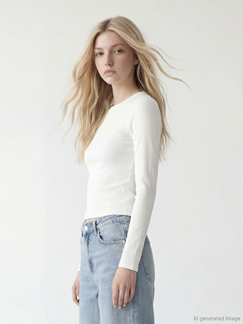 XSIDE Woman ECRU Body - S6N413Z8-R9J