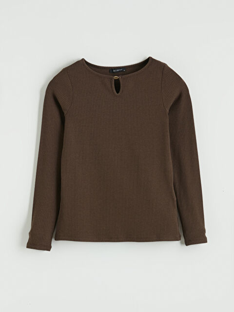 LCWAIKIKI Classic Bisiklet Yaka Kadın Body - S6N527Z8-HSK