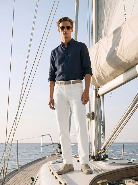 SOUTHBLUE 779 Regular Fit Erkek Jean Pantolon - S6N666Z8-844