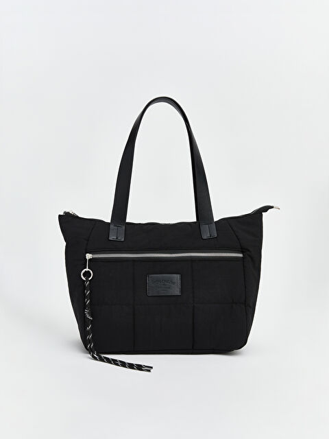 LCW ACCESSORIES Paraşüt Kumaşı Kapitone Kadın Omuz Çantası - S6N730Z8-RQL