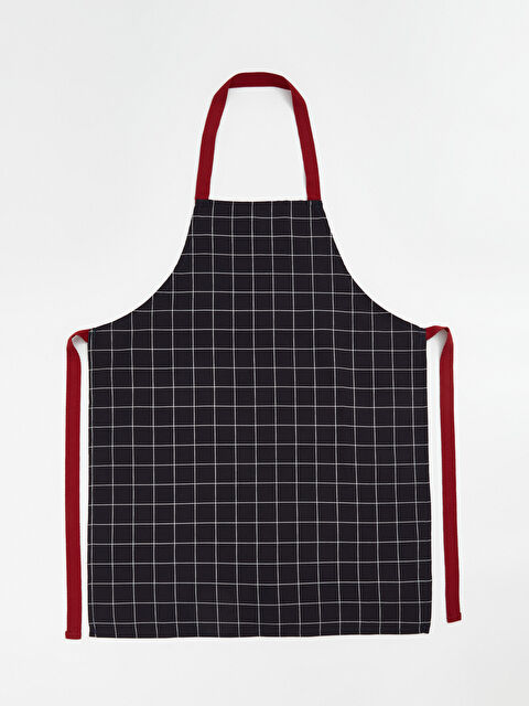 LCW HOME Ekose Desenli Kadın Mutfak Önlüğü - S6N770Z8-F9C