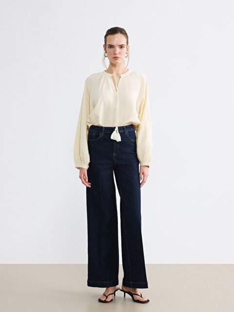 LCW Jeans Wideleg Kadın Jean Pantolon	 - S6N793Z8-309