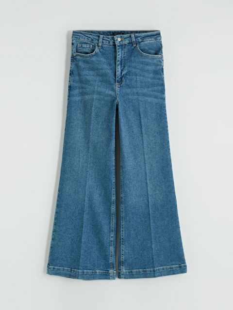 LCW Jeans Wideleg Kadın Jean Pantolon	 - S6N793Z8-507