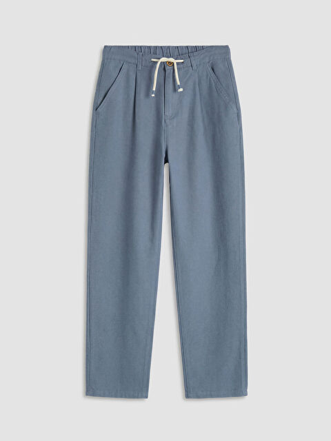 LCW Kids Erkek Çocuk Keten Karışımlı Pantolon