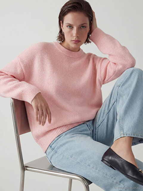 LCW Vision Bisiklet Yaka Kadın Triko Kazak - S6N873Z8-FVB