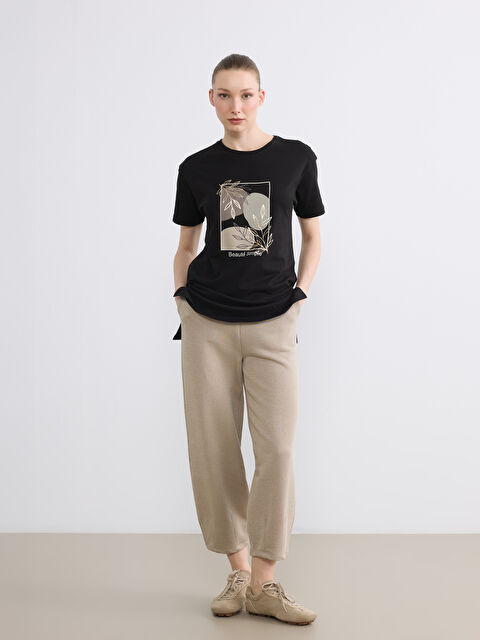 LCW EVERYDAY Beli Lastikli Soft Touch Kadın Eşofman Altı	 - S6N878Z8-D2Y