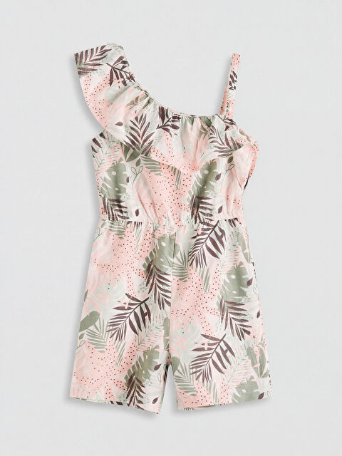 LC WAIKIKI Desenli Kız Çocuk Tulum - S6N919Z4-LRA