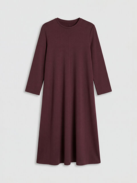 LCW Modest Bisiklet Yaka A Kesin Elbise