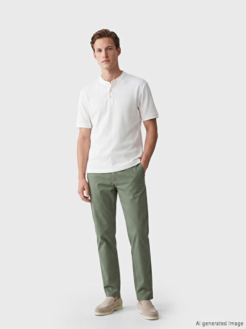 SOUTHBLUE Regular Fit Gabardin Erkek Pantolon