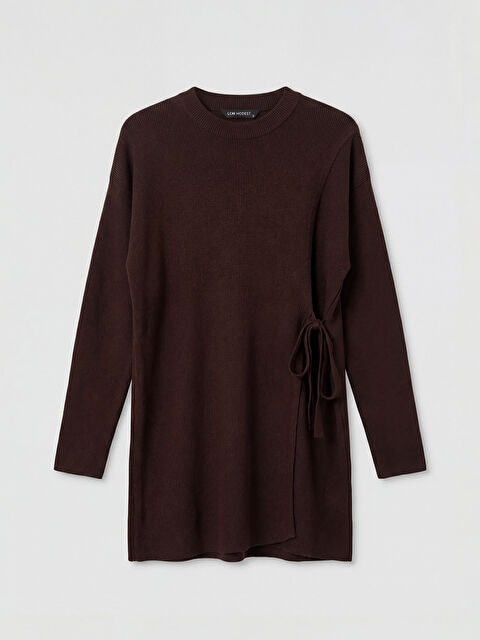 LCW Modest Bisiklet Yaka Kadın Triko Tunik - S6NA71Z8-HFE