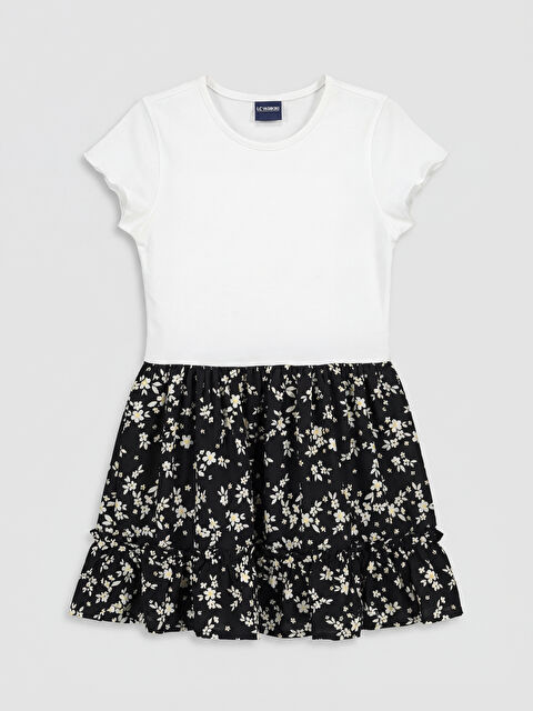 LCW Kids Girl WHITE Dress - S6NB21Z4-JYX