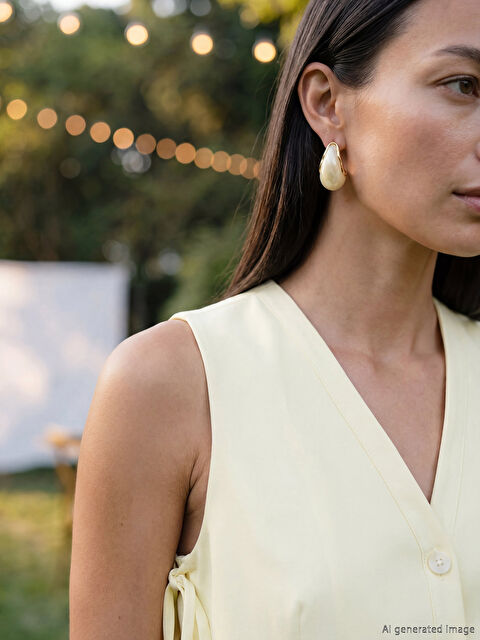 LCW JOY Damla Figürlü Kadın Küpe Seti 2'li