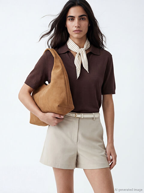 LCW Vision Woman BROWN Sweater