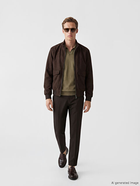 SOUTHBLUE Standart Kalıp Erkek Gabardin Pantolon