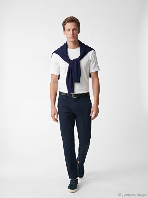 SOUTHBLUE Standart Kalıp Erkek Gabardin Pantolon