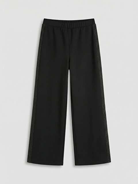 LCW Kids Beli Lastikli Geniş Paça Kız Çocuk Eşofman Altı - S6NB71Z4-CVL