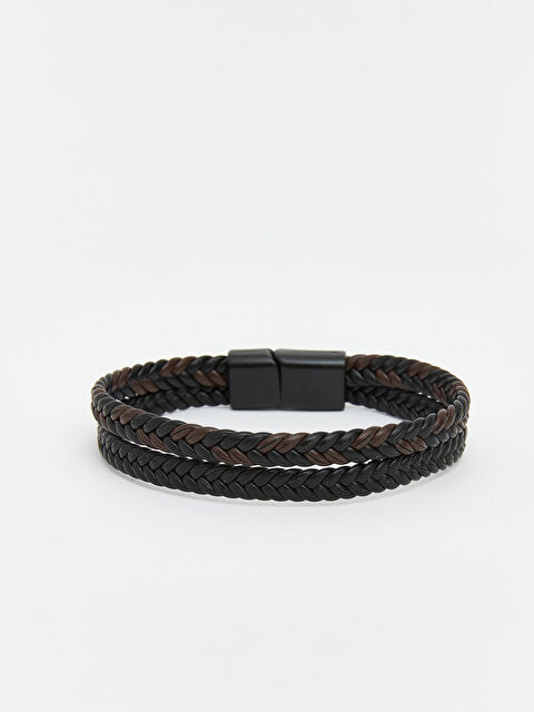 LCW ACCESSORIES Örgü Desenli Erkek Bileklik - S6NC49Z8-CVL