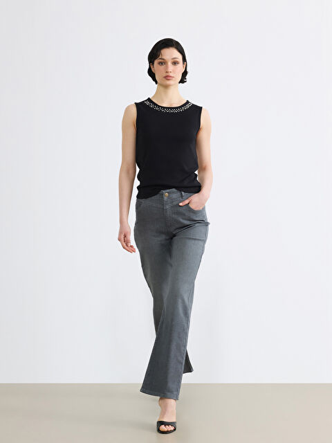 Soulife Straight Fit Kadın Jean Pantolon - S6NC65Z8-CUZ