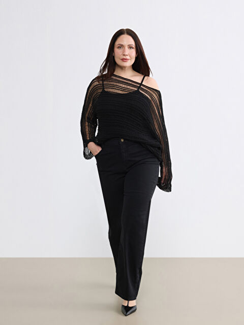 Soulife Straight Fit Kadın Jean Pantolon - S6NC65Z8-CVL