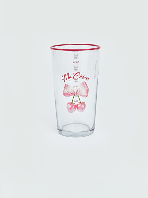 LCW HOME Fiyonk Baskılı Cam Su Bardağı 570 ml - S6ND22Z8-F9C