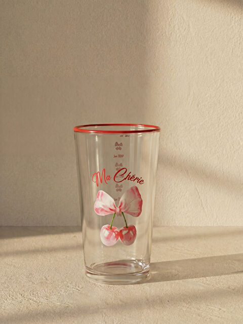 LCW HOME Fiyonk Baskılı Cam Su Bardağı 570 ml - S6ND22Z8-F9C