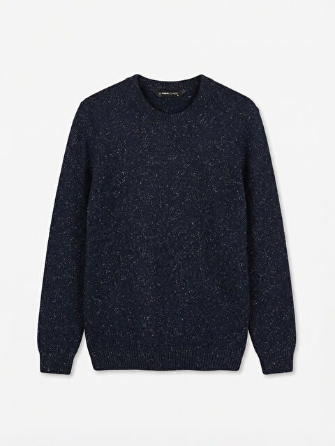 LCWAIKIKI Classic Bisiklet Yaka Yün Karışımlı Erkek Triko Kazak - S6ND43Z8-RFH