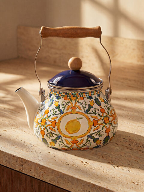 LCW HOME Baskılı Emaye Demlik