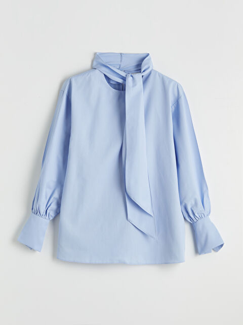 Soulife Bağlamalı Yaka Büzgülü Bluz - S6NE07Z8-Z0C