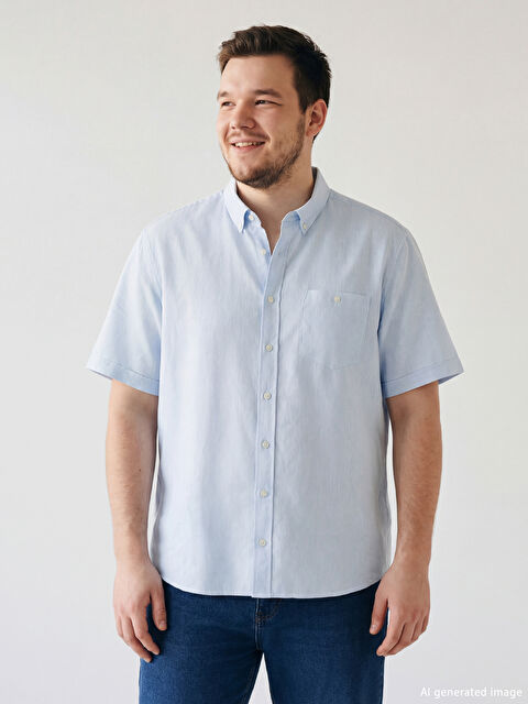 LCWAIKIKI Classic Regular Fit Erkek Gömlek - S6NE09Z8-CUN