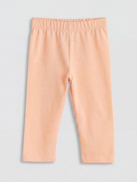 LCW Kids Regular Fit Kız Çocuk Kapri Tayt