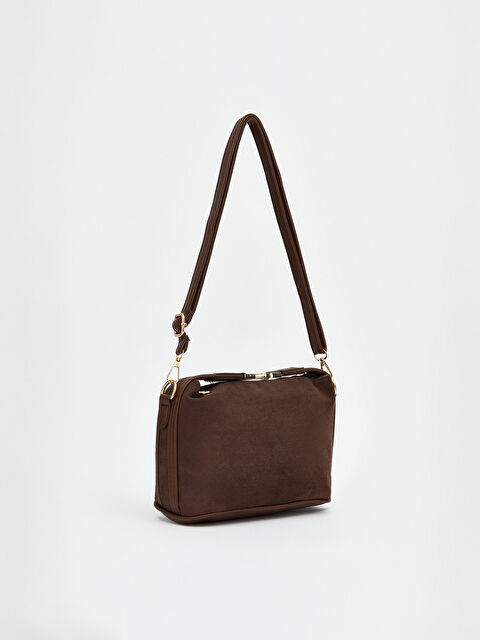 LCW ACCESSORIES Süet Görünümlü Kadın Omuz Çantası - S6NF42Z8-DJ7