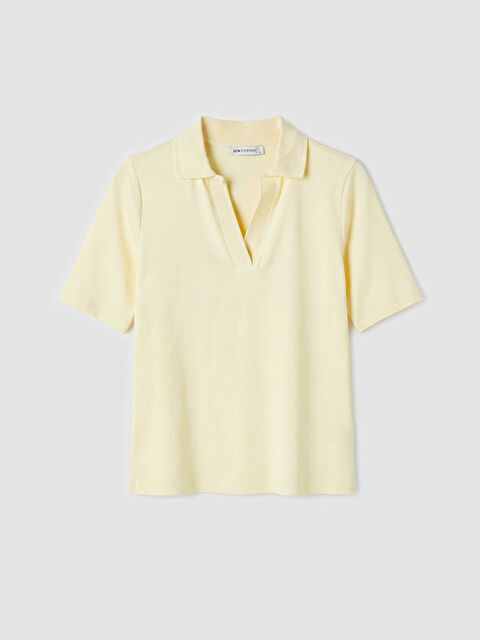 LCW EVERYDAY Polo Yaka Kadın Tişört