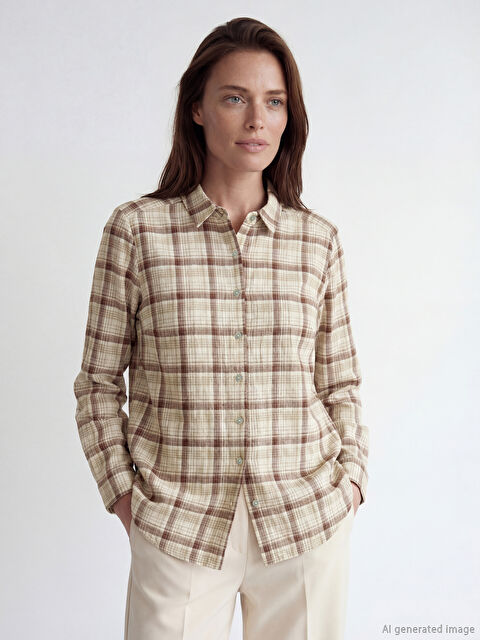 LCW Grace Woman BEIGE Shirt - S6NF54Z8-LKQ