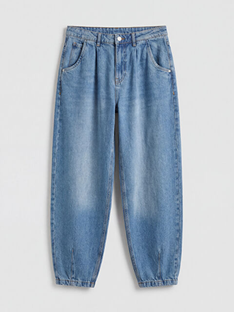 LCW Jeans Barrel Fit Kadın Jean Pantolon	 - S6NF75Z8-507