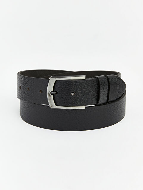 LCW ACCESSORIES Hakiki Deri Erkek Kemer  - S6NG92Z8-HUC