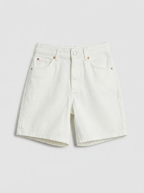 LCW Jeans Regular Fit Kadın Jean Şort
