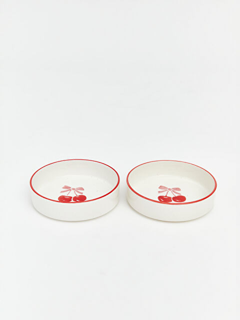 LC WAIKIKI Kiraz Baskılı Seramik Kase 2'li 13 cm - S6NI44Z8-M0T