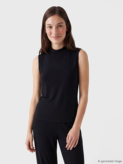 LCW DREAM Dik Yaka Kadın Atlet - S6NI76Z8-CVL